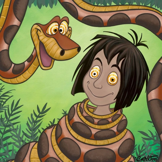 Abra-Kaa-Dabra by Trevor Carlton Disney Fine Art Release Giclee On Canvas