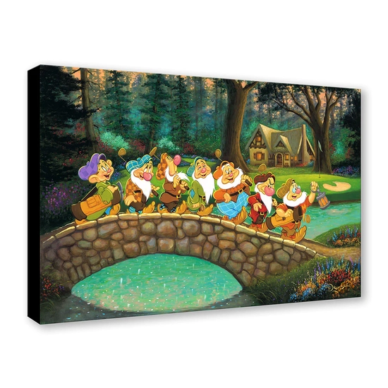 All Seven by Michelle St Laurent Disney Fine Art Release Giclee On Canvas