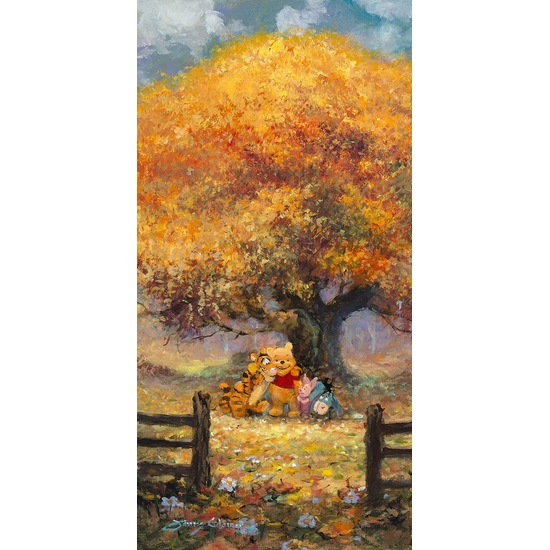 Autumn Portrait by James Coleman Disney Fine Art Release Giclee On Canvas