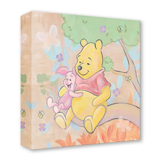 Beary Favorite Day by Dom Corona Disney Fine Art Release Gallery Wrapped Giclee On Canvas