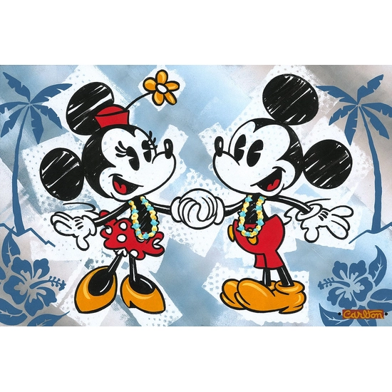 This is Bliss From Mickey and Minnie by Trevor Carlton Disney Fine Art Release Hand-Embellished Giclee on Canvas