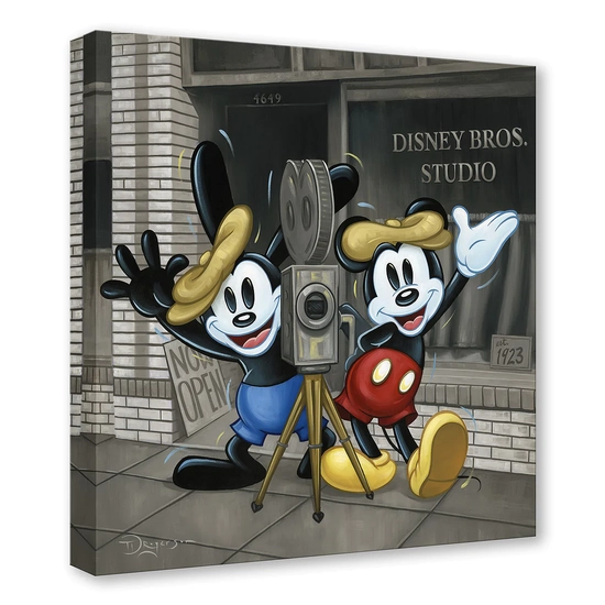 Bros in Business by Tim Rogerson Disney Fine Art Release Giclee On Canvas