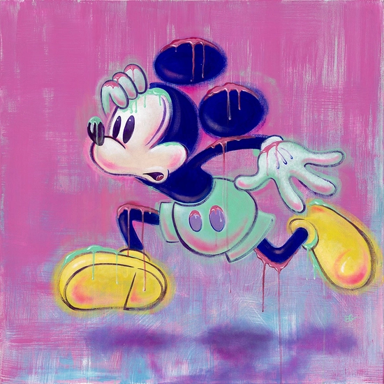 What's Burning? From Mickey by Dom Corona Disney Fine Art Release Giclee On Canvas