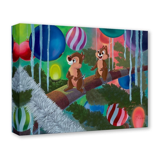 Celebration Day by Michael Prozenza Disney Fine Art Release Gallery Wrapped Giclee On Canvas