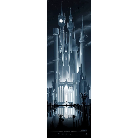 Cinderella Castle by JC Richard Disney Fine Art Release Hand-Embellished Giclee on Canvas