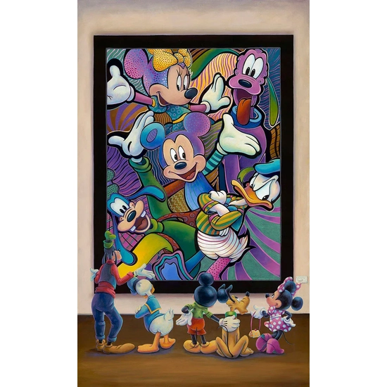 The Critiquers by Denyse Klette Disney Fine Art Release Hand-Embellished Giclee on Canvas