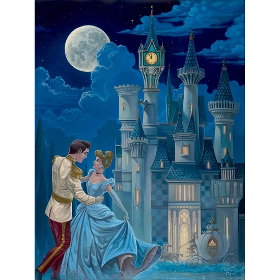 Dancing In The Moonlight by Jared Franco Disney Fine Art Release Hand-Embellished Giclee on Canvas