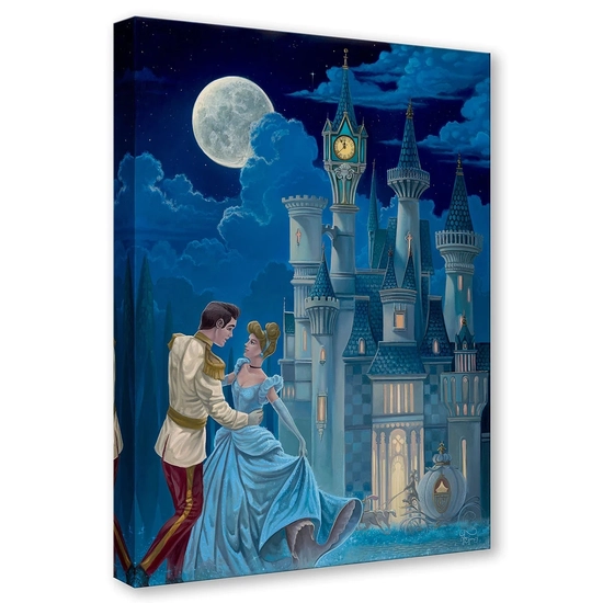 Dancing In The Moonlight by Jared Franco Disney Fine Art Release Gallery Wrapped Giclee On Canvas