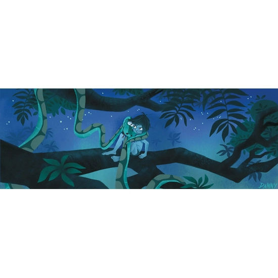 Trust In Me - From Disney The Jungle Book by Daniel Arriaga Disney Fine Art Release Giclee On Canvas