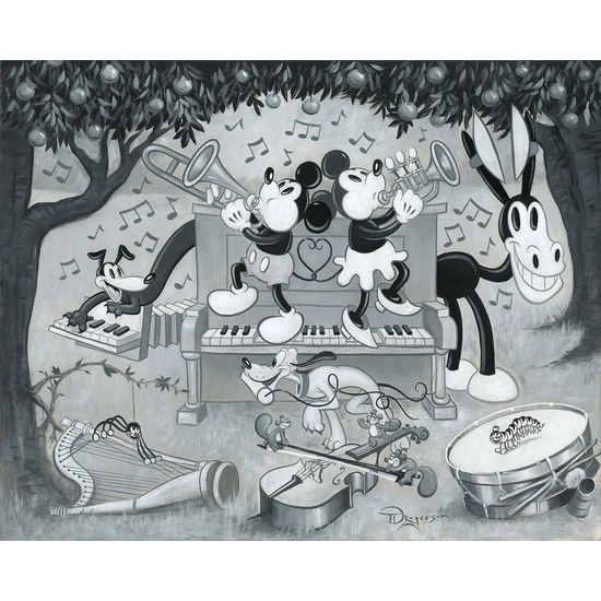 The Delivery Boys by Tim Rogerson Disney Fine Art Release Giclee On Canvas