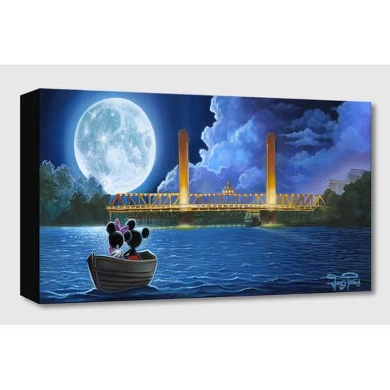 Drifting in the Moonlight by Jared Franco Disney Fine Art Release Giclee On Canvas