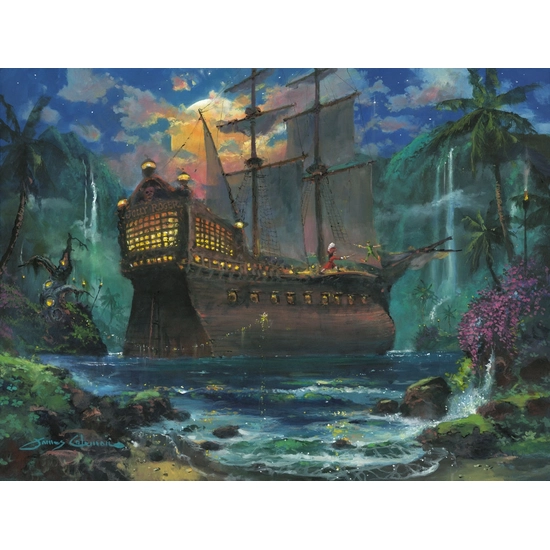 The Duel by James Coleman Disney Fine Art Release Hand-Embellished Giclee on Canvas