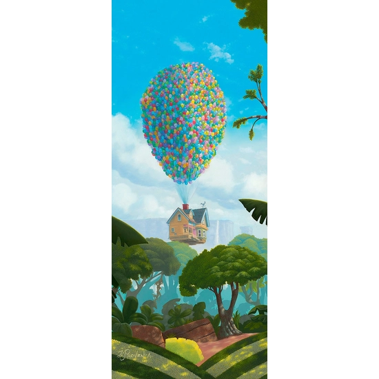 Ellie's Dream From The Movie Up by Michael Prozenza Disney Fine Art Release Giclee On Canvas