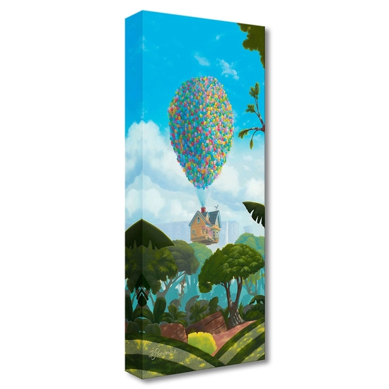 Ellie's Dream From The Movie Up by Michael Prozenza Disney Fine Art Release Gallery Wrapped Giclee On Canvas