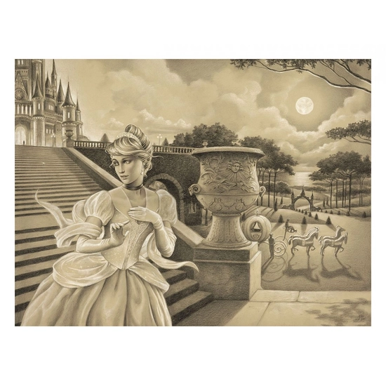 Escape Before Midnight by Edson Campos Disney Fine Art Release Giclee On Paper