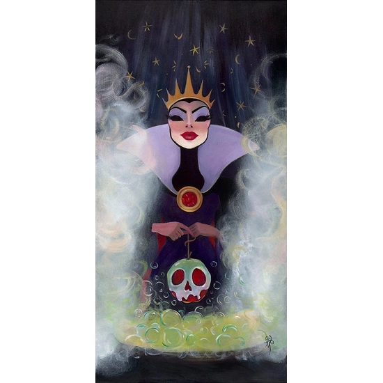 Evil Queen by Liana Hee Disney Fine Art Release Hand-Embellished Giclee on Canvas