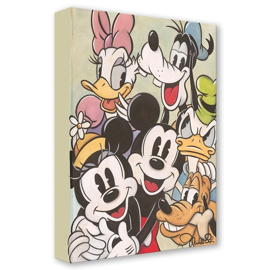 The Fabulous Six! by Michelle St Laurent Disney Fine Art Release Gallery Wrapped Giclee On Canvas