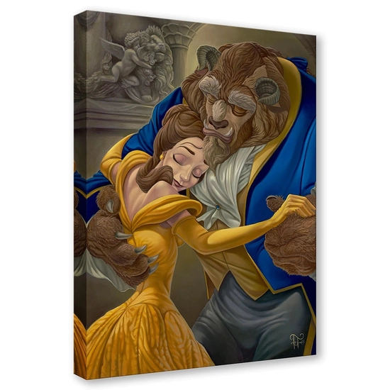 Falling In Love by Jared Franco Disney Fine Art Release Gallery Wrapped Giclee On Canvas