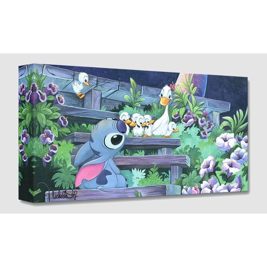 Family Blossoms From Lilo And Stitch by Michelle St Laurent Disney Fine Art Release Gallery Wrapped Giclee On Canvas