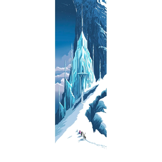 Frozen Castle by JC Richard Disney Fine Art Release Hand-Embellished Giclee on Canvas