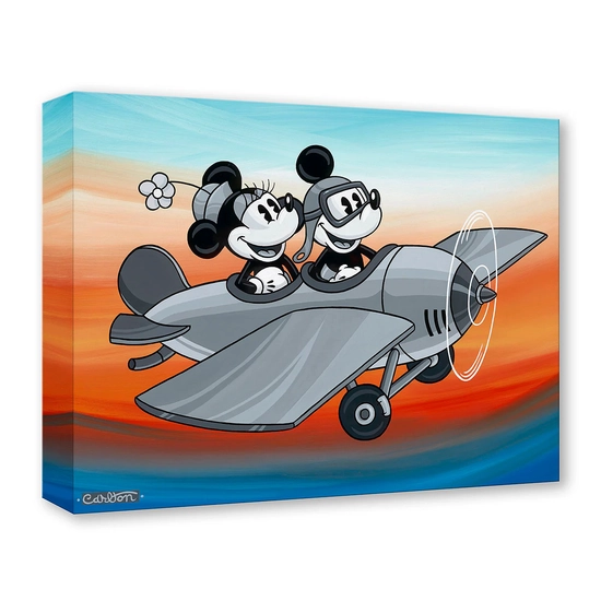 Flying High by Trevor Carlton Disney Fine Art Release Gallery Wrapped Giclee On Canvas