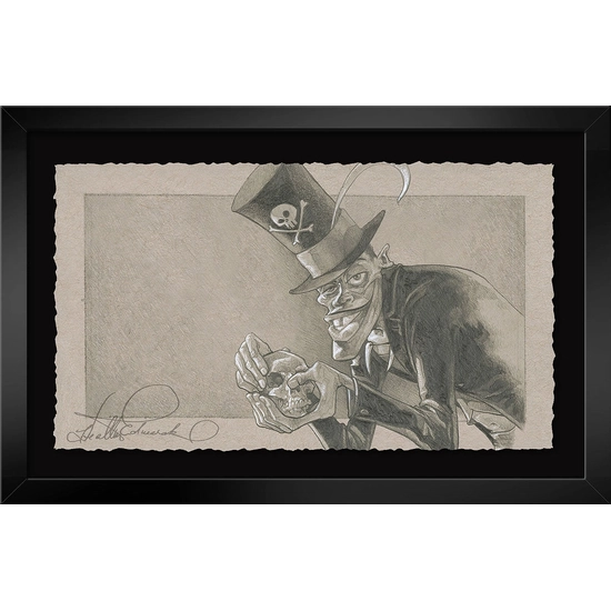 Friends on the Other Side Framed From The Princess and the Frog by Heather Edwards Disney Fine Art Release Graphite Hand Deckled Giclee on Paper