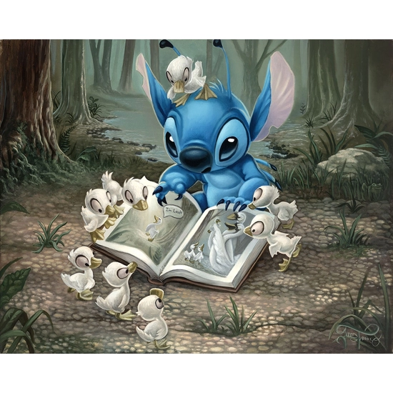 Friends of a Feather by Jared Franco Disney Fine Art Release Giclee On Canvas