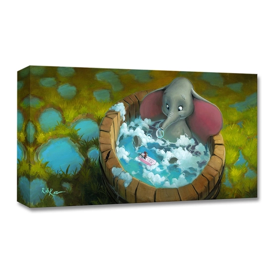 Good Clean Fun by Rob Kaz  Disney Fine Art Release Gallery Wrapped Giclee On Canvas