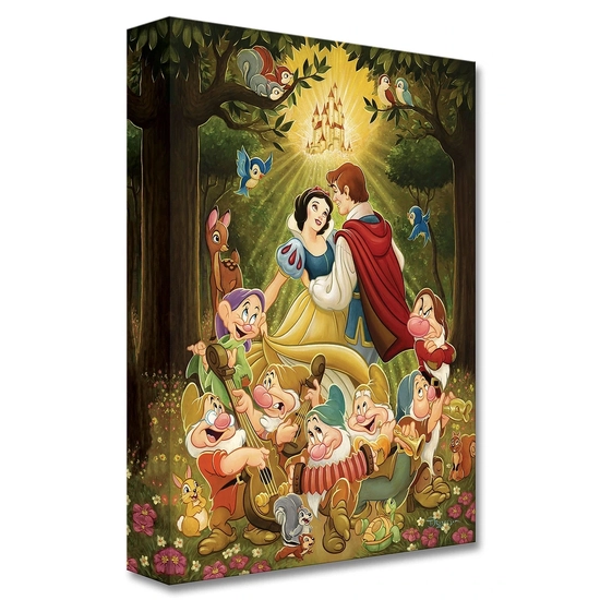 Happily Ever After by Tim Rogerson Disney Fine Art Release Gallery Wrapped Giclee On Canvas