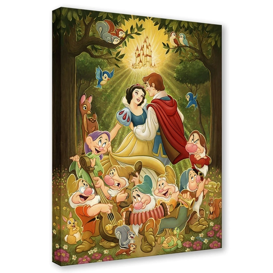 Happily Ever After by Tim Rogerson Disney Fine Art Release Giclee On Canvas