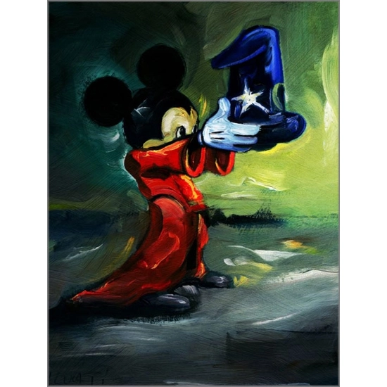 Here Is Your Hat - From Disney Fantasia by Jim Salvati Disney Fine Art Release Giclee On Paper Artist Proof