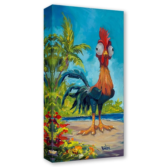 Hei Hei by Steve Barton Disney Fine Art Release Gallery Wrapped Giclee On Canvas