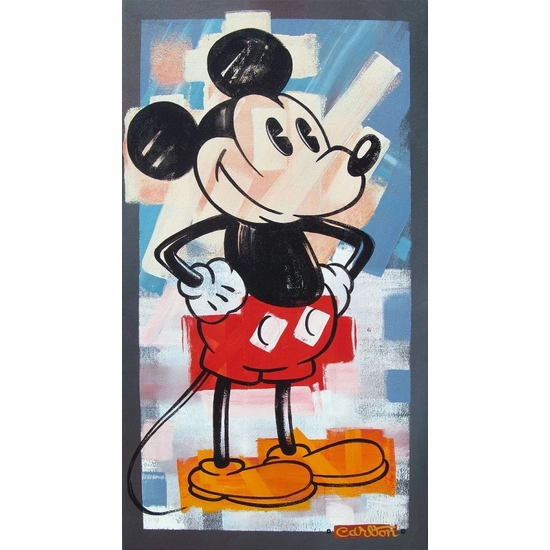 Hip to be Squared 1 by Trevor Carlton Disney Fine Art Release Hand-Embellished Giclee on Canvas