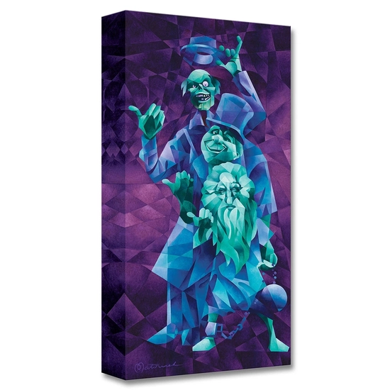 Hitchhiking Ghosts by Tom Matousek Disney Fine Art Release Giclee On Canvas