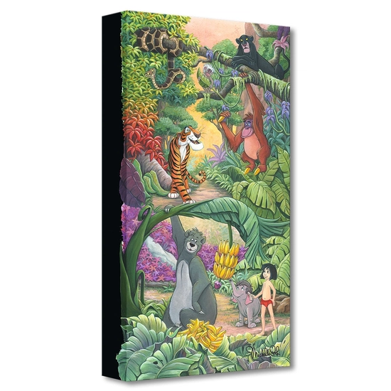 Home in the Jungle by Michelle St Laurent Disney Fine Art Release Gallery Wrapped Giclee On Canvas