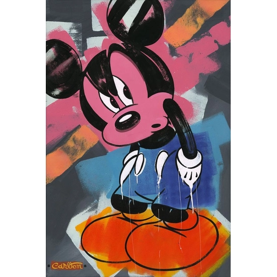 Hot Shoes by Trevor Carlton Disney Fine Art Release Hand-Embellished Giclee on Canvas