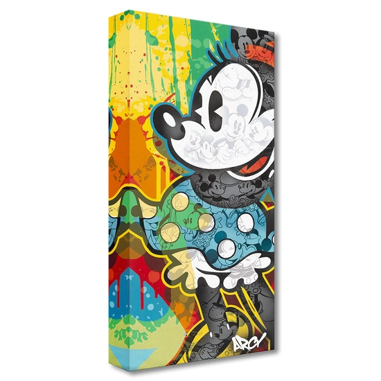 I'll Be Your Minnie by Arcy Disney Fine Art Release Gallery Wrapped Giclee On Canvas