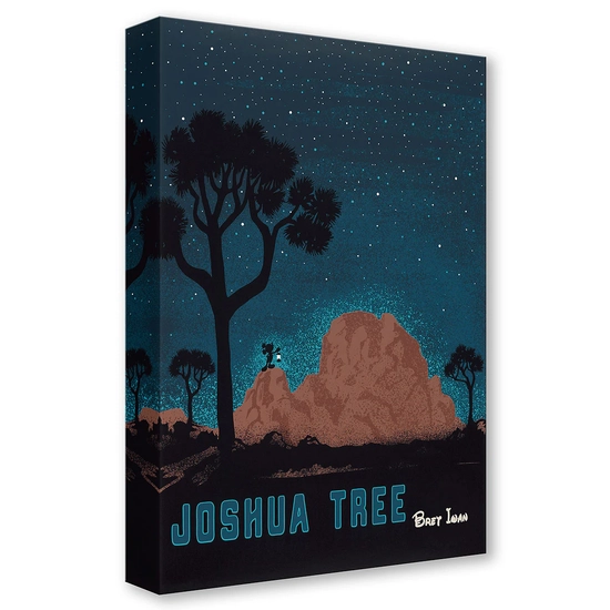 Joshua Tree by Bret Iwan Disney Fine Art Release Gallery Wrapped Giclee On Canvas