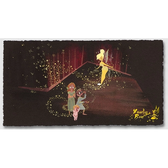 Pixie Dust - From Disney Peter Pan by Lorelay Bove Disney Fine Art Release Giclee On Paper