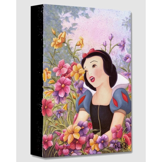 Love in Full Bloom From Snow White And The Seven Dwarfs by Michelle St Laurent Disney Fine Art Release Gallery Wrapped Giclee On Canvas