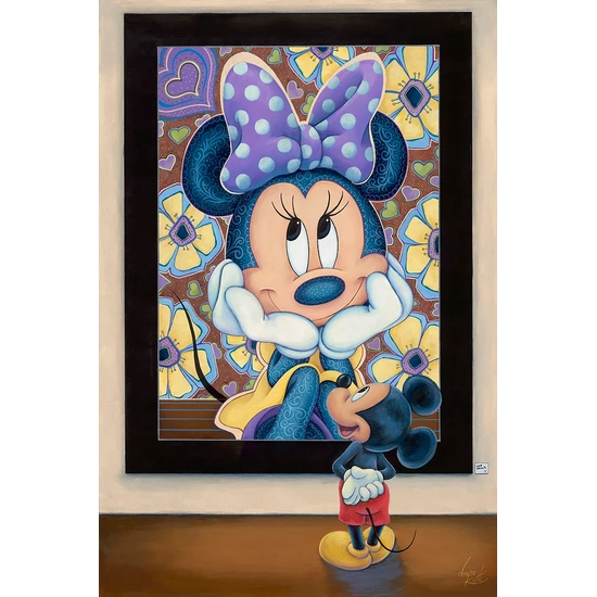 Love Struck by Denyse Klette Disney Fine Art Release Hand-Embellished Giclee on Canvas