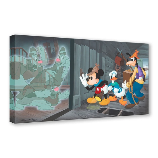 Lonesome Ghosts by Don Williams Disney Fine Art Release Giclee On Canvas