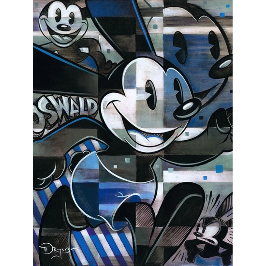 Two Lucky Feet by Tim Rogerson Disney Fine Art Release Hand-Embellished Giclee on Canvas