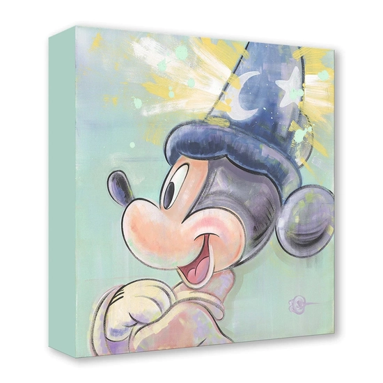 Magic Mural by Dom Corona Disney Fine Art Release Gallery Wrapped Giclee On Canvas