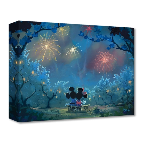 Memories of Summer by Rob Kaz  Disney Fine Art Release Gallery Wrapped Giclee On Canvas