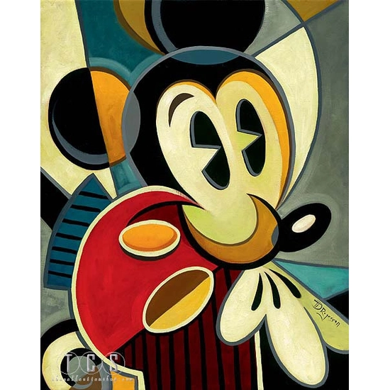 Micasso H/C by Tim Rogerson Disney Fine Art Release Hand-Embellished Giclee on Canvas