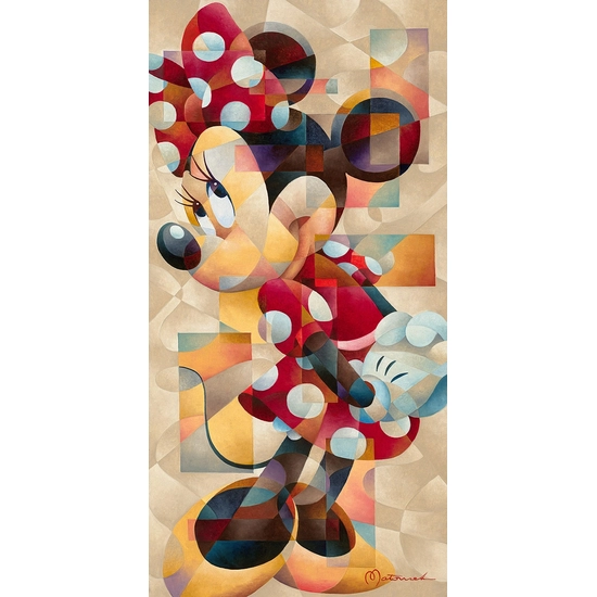 Minnie's Famous Pose by Tom Matousek Disney Fine Art Release Giclee On Canvas