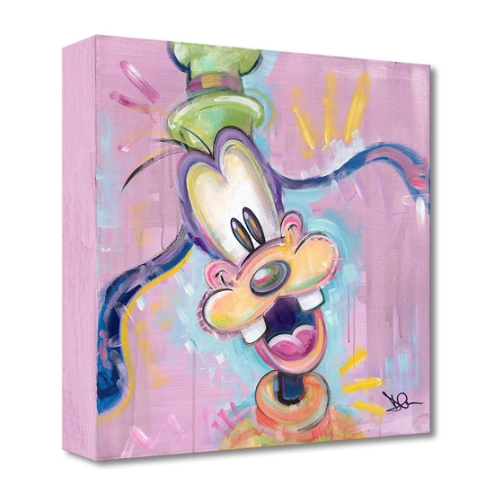 Naturally Goofy From Goofy by Dom Corona Disney Fine Art Release Gallery Wrapped Giclee On Canvas