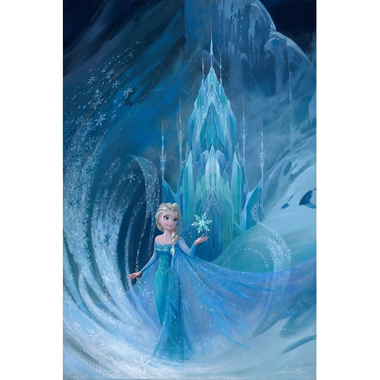 Well Now They Know From The Movie Frozen by Lisa Keene Disney Fine Art Release Hand-Embellished Giclee on Canvas