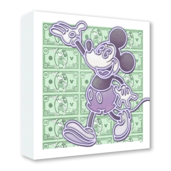 The Price Is Mice by Dom Corona Disney Fine Art Release Gallery Wrapped Giclee On Canvas